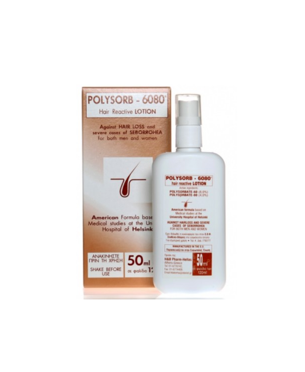 POLYSORB-6080 HAIR REACTIVE LOTΙΟΝ 50ML