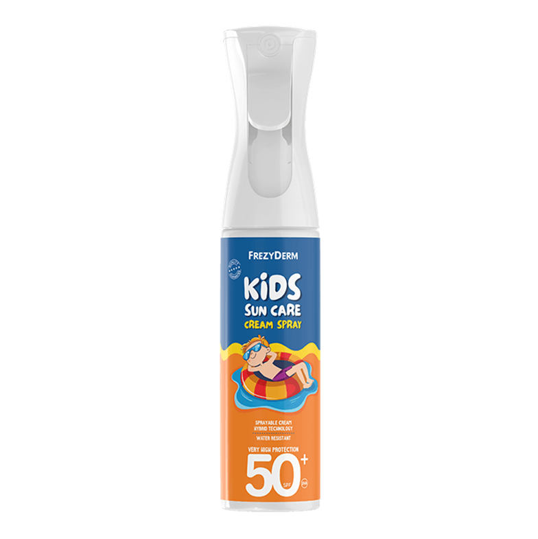 Frezyderm Kids Sun Care SPF50+ Spray Αδιάβροχο Παιδικό Αντηλιακό για Πρόσωπο & Σώμα 275ml