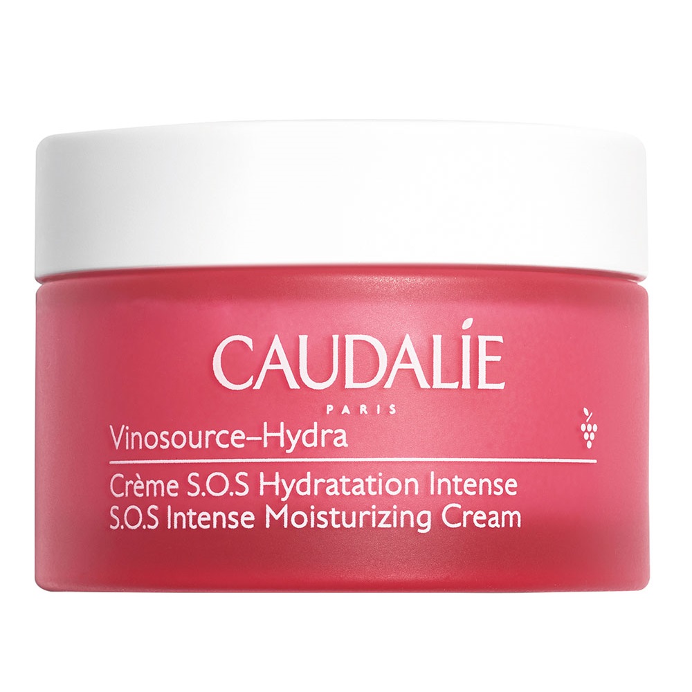 Caudalie Vinosource-Hydra S.O.S Rich 24ωρη Ενυδατική Κρέμα Προσώπου για Κανονικές Ξηρές Επιδερμίδες με Aloe Vera 50ml