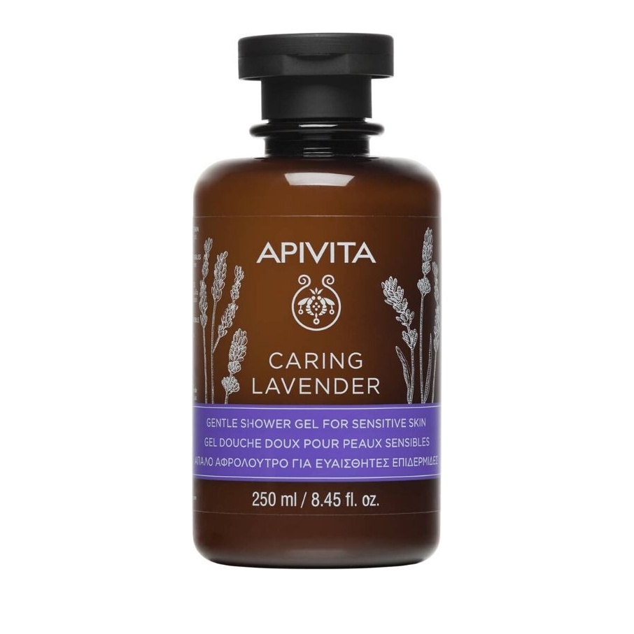 Apivita Caring Lavender Αφρόλουτρο σε Gel Λεβάντα 250ml