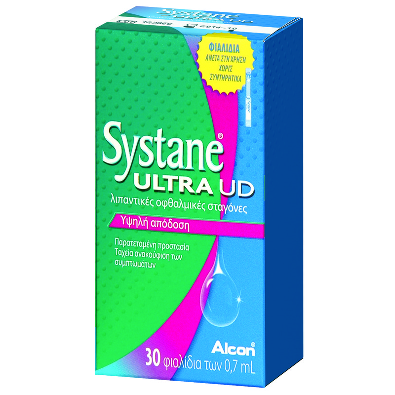 Systane Ultra Οφθαλμικές Σταγόνες για Ξηροφθαλμία 30x0.7ml