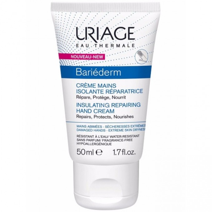 Uriage Bariederm Ενυδατική Κρέμα Χεριών 50ml