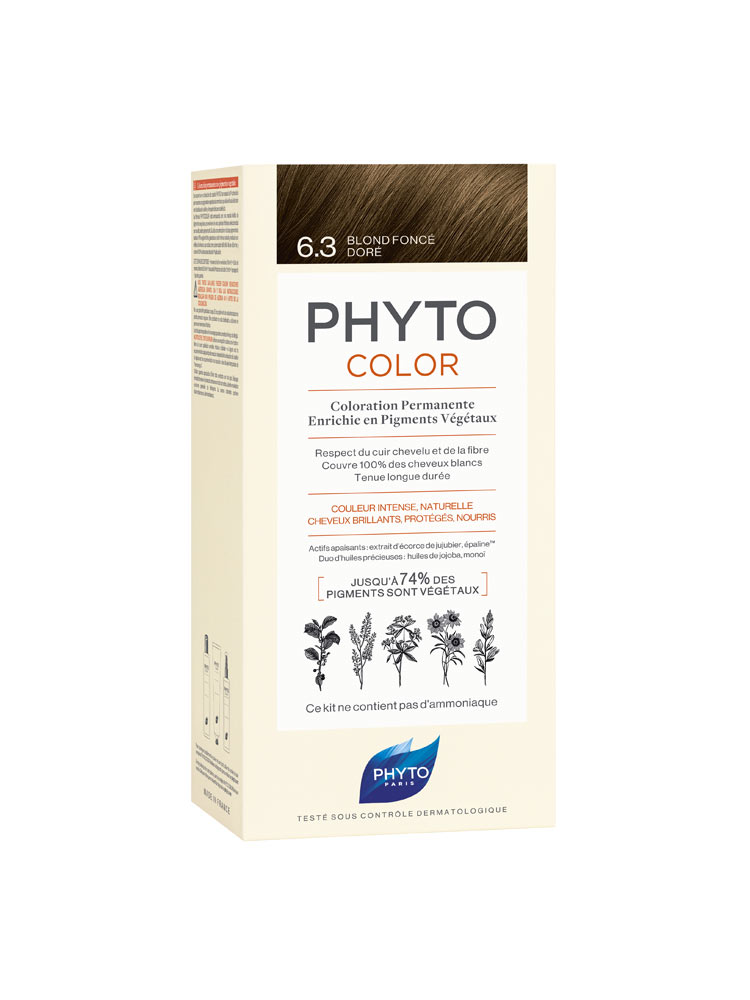 Phyto Phytocolor 6.3 Ξανθό Σκούρο Χρυσό 50ml