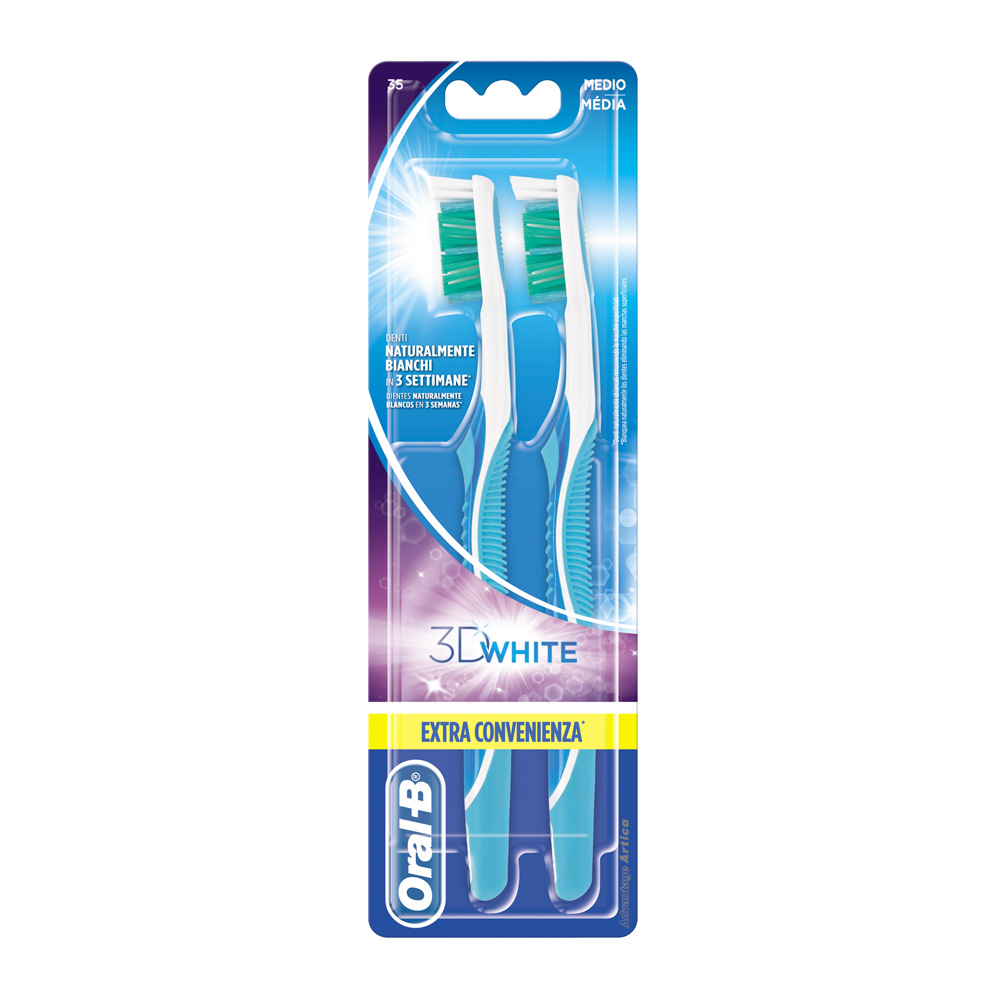 ORAL-B ΟΔΟΝ/ΤΣΑ 3D WHITE 35 MED 2