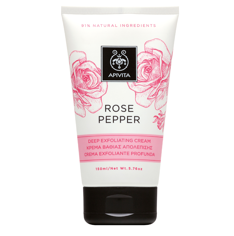 Apivita Rose Pepper Κρέμα για Σύσφιξη Γλουτών Firming & Reshaping 150ml