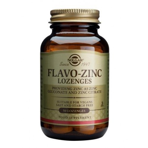 Solgar Flavo Zinc 23mg 50Lozenges