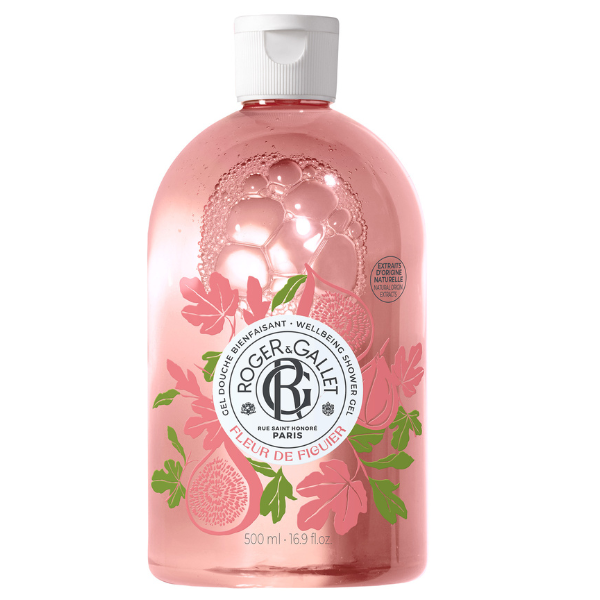 Roget & Gallet Fleur de figuier Wellbeing Shower Gel Αρωματικό Αφρόλουτρο 500ml