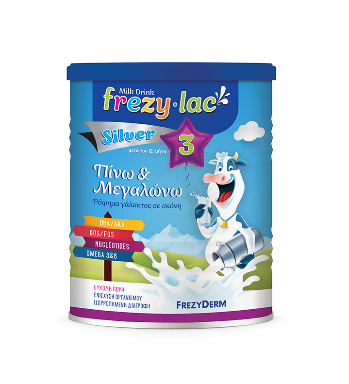 Frezyderm Γάλα σε Σκόνη Frezylac Silver 3 12m+ 400gr