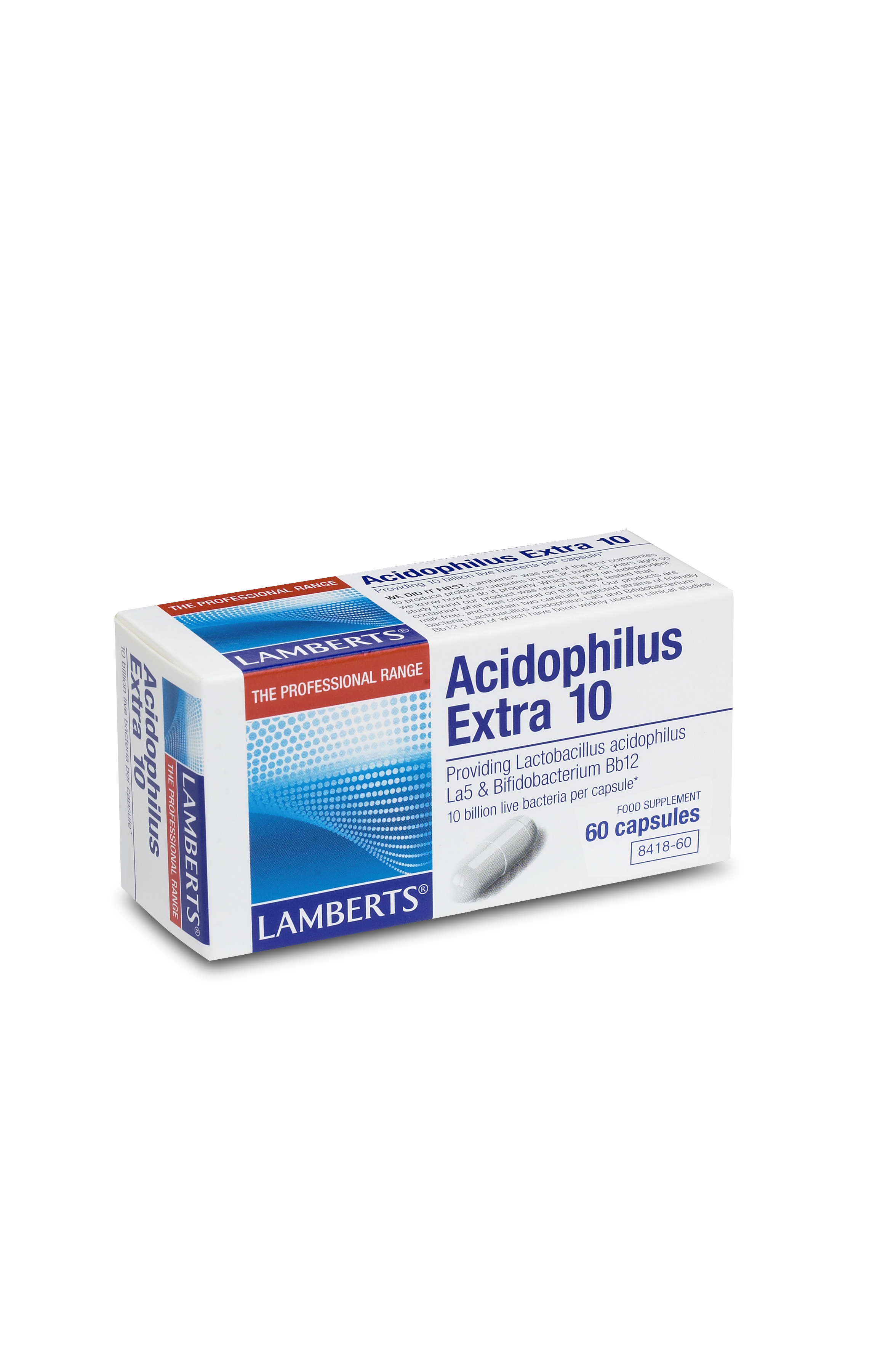 Lamberts Acidophilus Extra 10 Προβιοτικά 60 κάψουλες