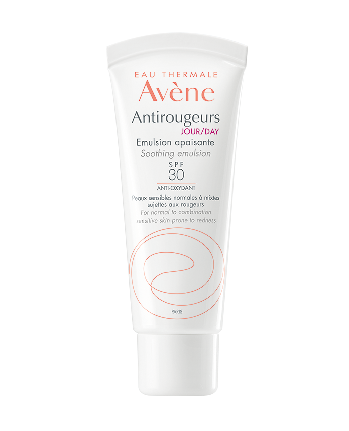 Avene Antirougeurs Soothing Emulsion SPF30 Γαλάκτωμα Προσώπου Ημέρας κατά της Ερυθρότητας Κανονικές/Μικτές Επιδερμίδες 40ml