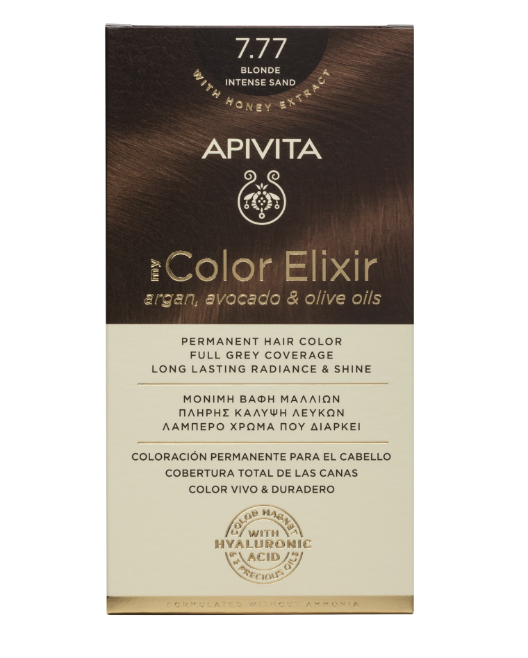 Apivita My Color Elixir 7.77 Ξανθό Έντονο Μπεζ 125ml