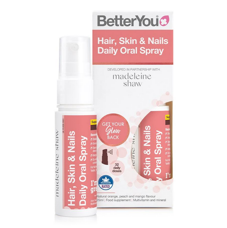 BetterYou Hair Skin & Nails Daily Oral Spray 25ml Πορτοκάλι