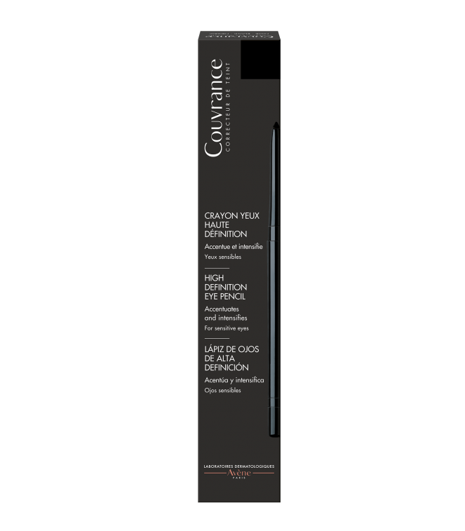 Avene Couvrance Crayon Yeux Haute Definition Noir Μολύβι Ματιών Υψηλής Ακρίβειας 1τμχ