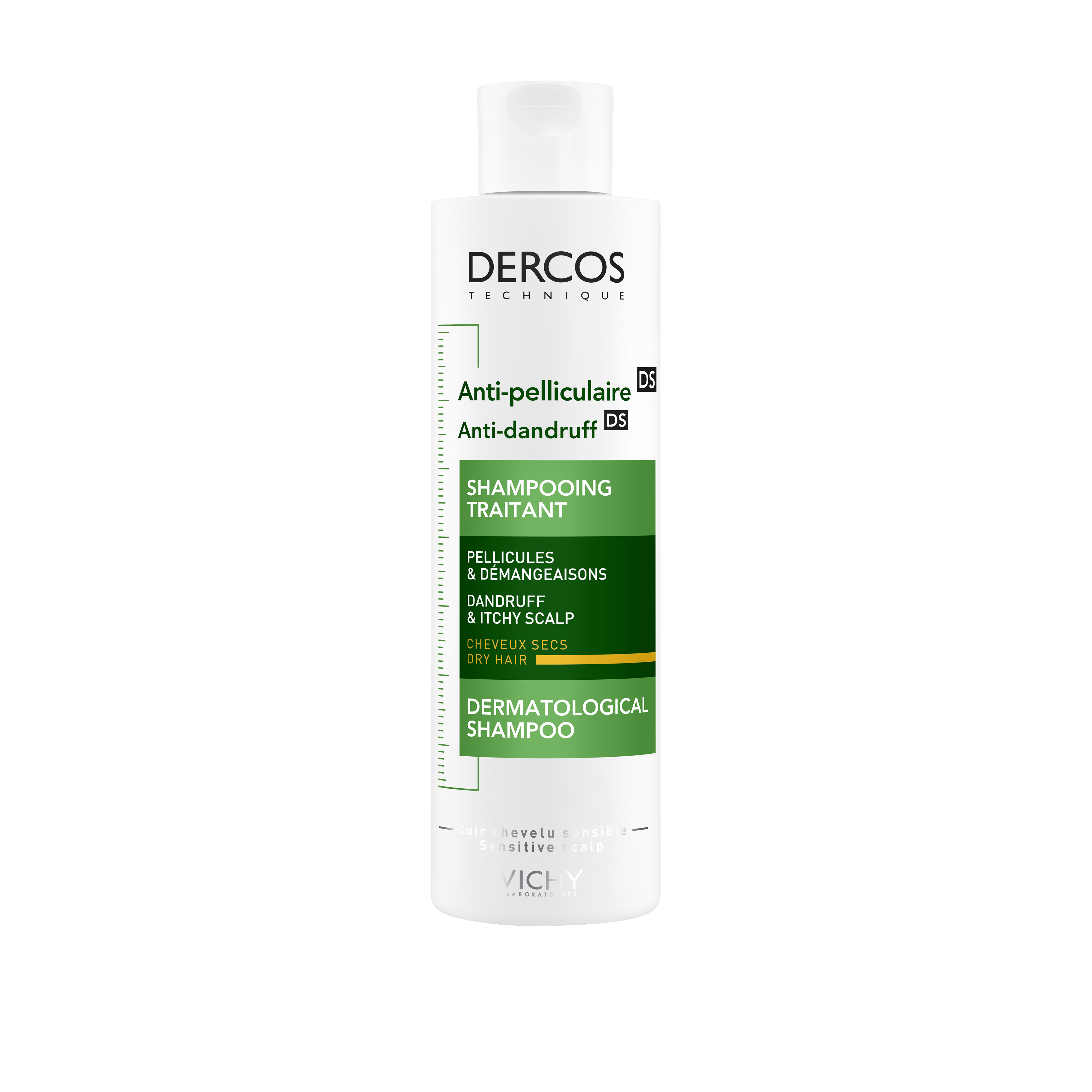 Vichy Dercos Anti Dandruff DS Shampoo Αντιπιτυριδικό DS Σαμπουάν για Ξηρά Μαλλιά 200ml