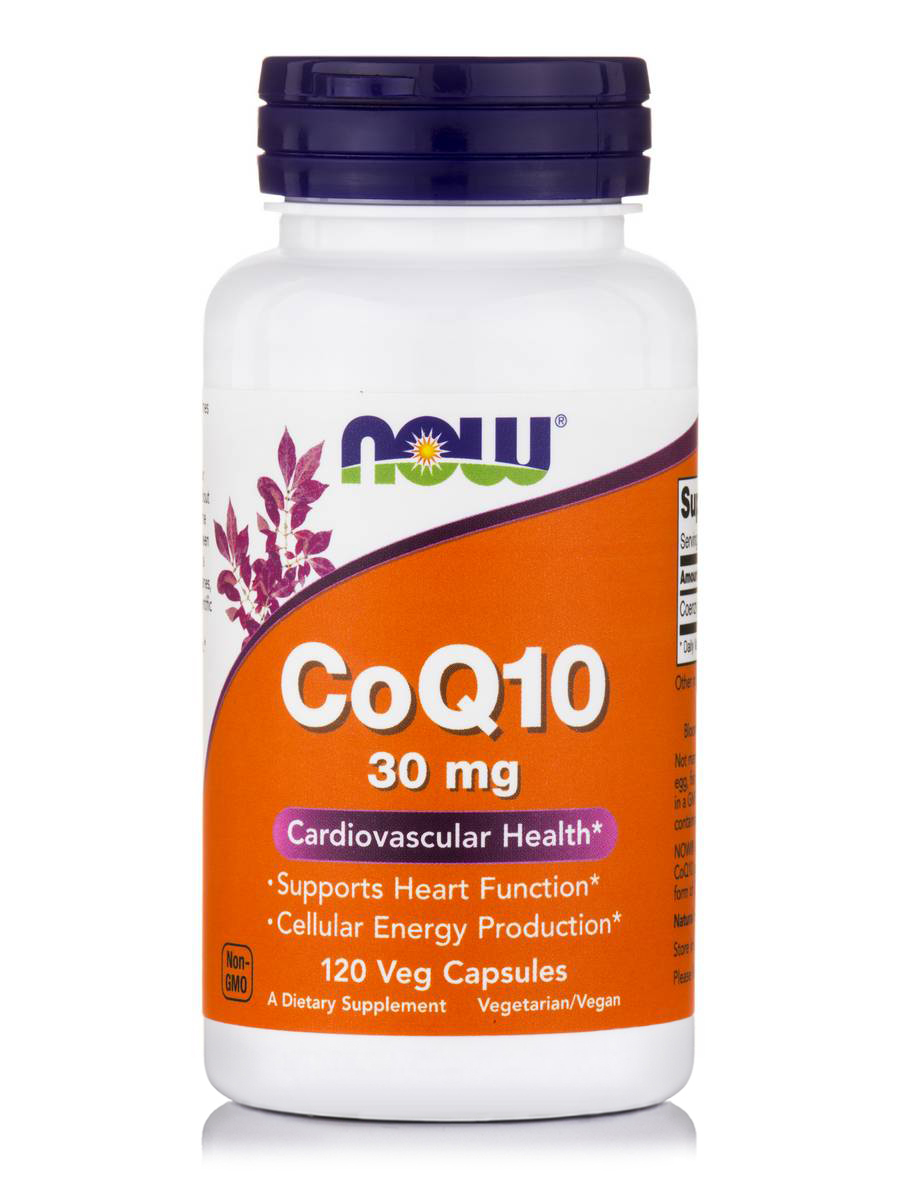 NOW COQ10 30 MG - 120 VCAPS  