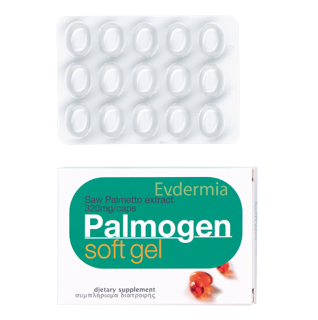 Evdermia Palmogen Soft Gel 320mg 30caps