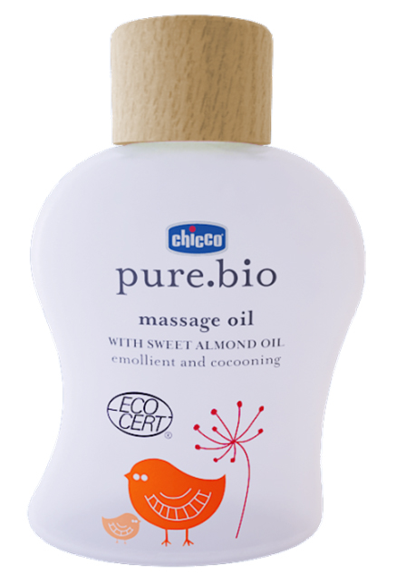 Chicco Pure Bio Massage Oil για Ενυδάτωση 100ml