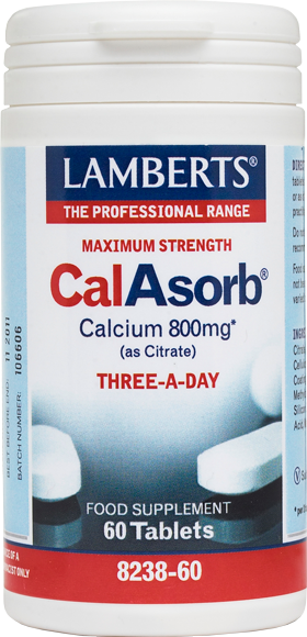 LAMBERTS CALASORB CALCIUM 800mg 60tabs