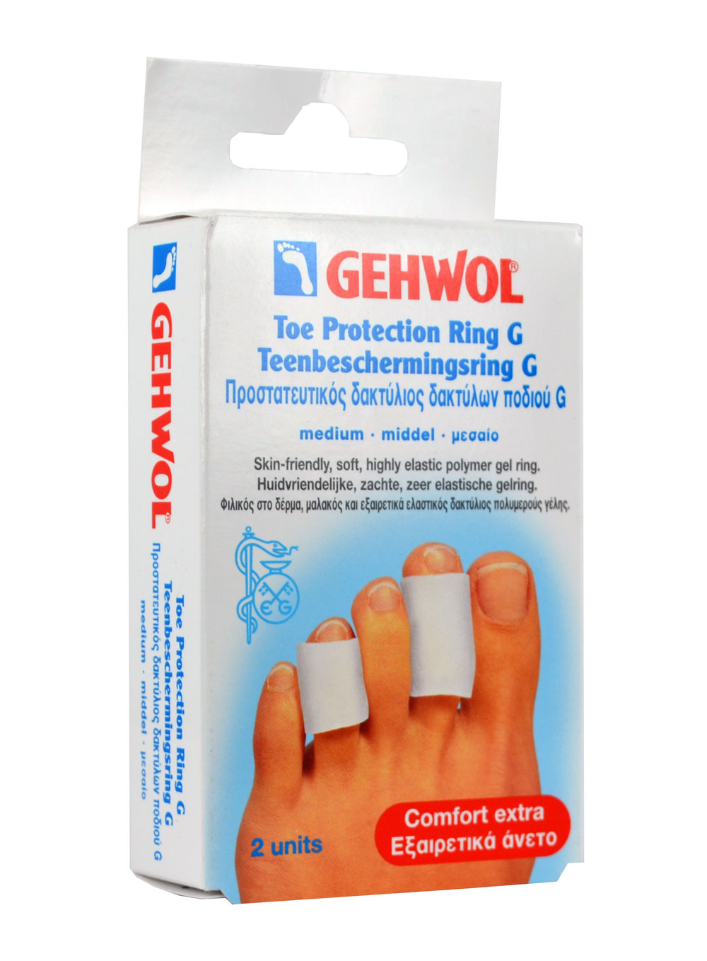 GEHWOL TOE PROTECTION RING G MEDIUM 2ΤΕΜ (30MM)