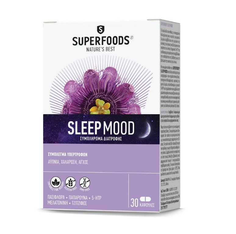 SUPERFOODS SLEEP MOOD 30CAPS