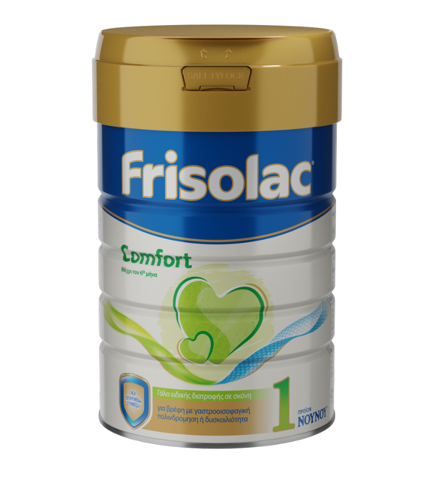 ΝΟΥΝΟΥ Γάλα σε Σκόνη Frisolac Comfort 1 0m+ 800gr