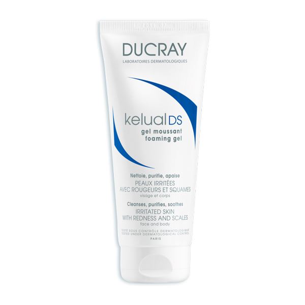 Ducray Gel Καθαρισμού Kelual Ds Foaming Gel για Ευαίσθητες Επιδερμίδες 200ml