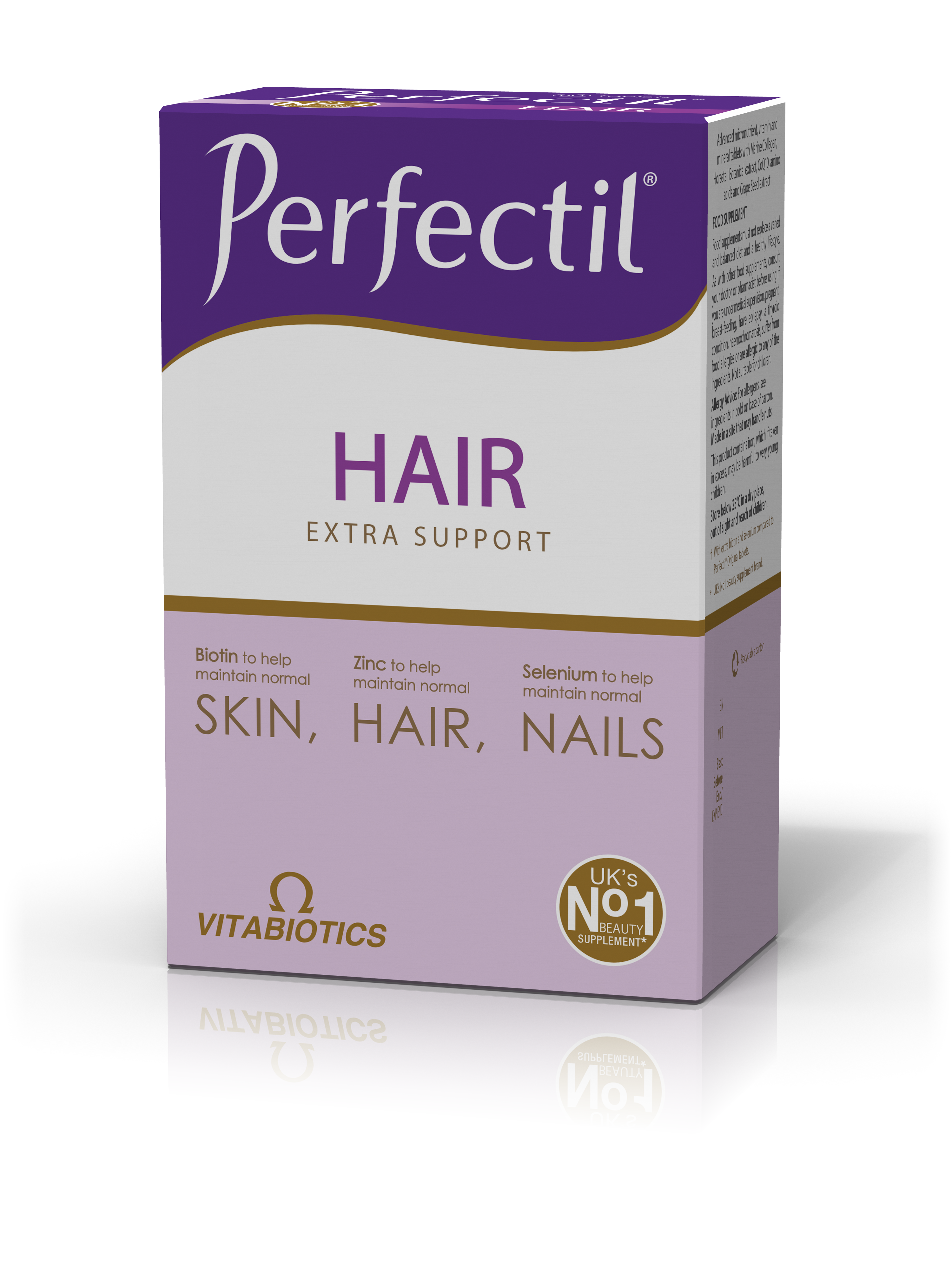 Vitabiotics Perfectil Plus Hair Extra Support 60 κάψουλες