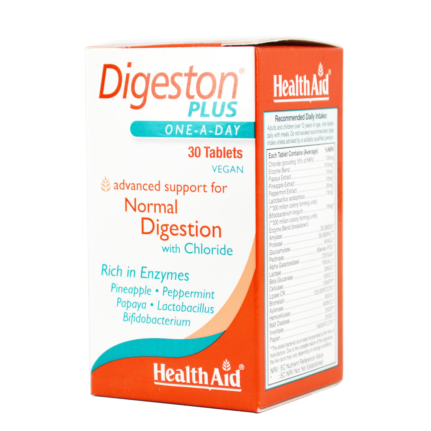 Health Aid Digeston Plus 30 ταμπλέτες