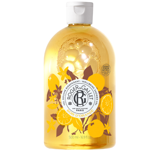 Roget & Gallet Bois d Orange Wellbeing Shower Gel Αρωματικό Αφρόλουτρο 500ml