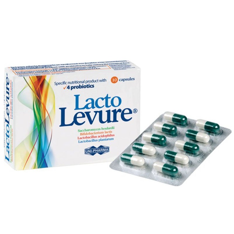 Uni-Pharma Lacto Levure 4 Προβιοτικά 10caps