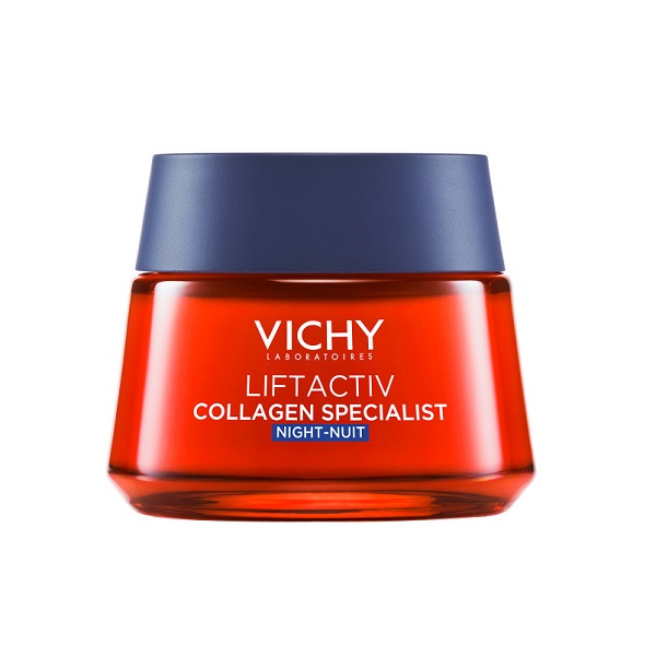 VICHY Liftactiv Collagen Specialist Κρέμα Προσώπου Νυκτός για Αντιρυτιδική Προστασία και Ανάπλαση 50ml