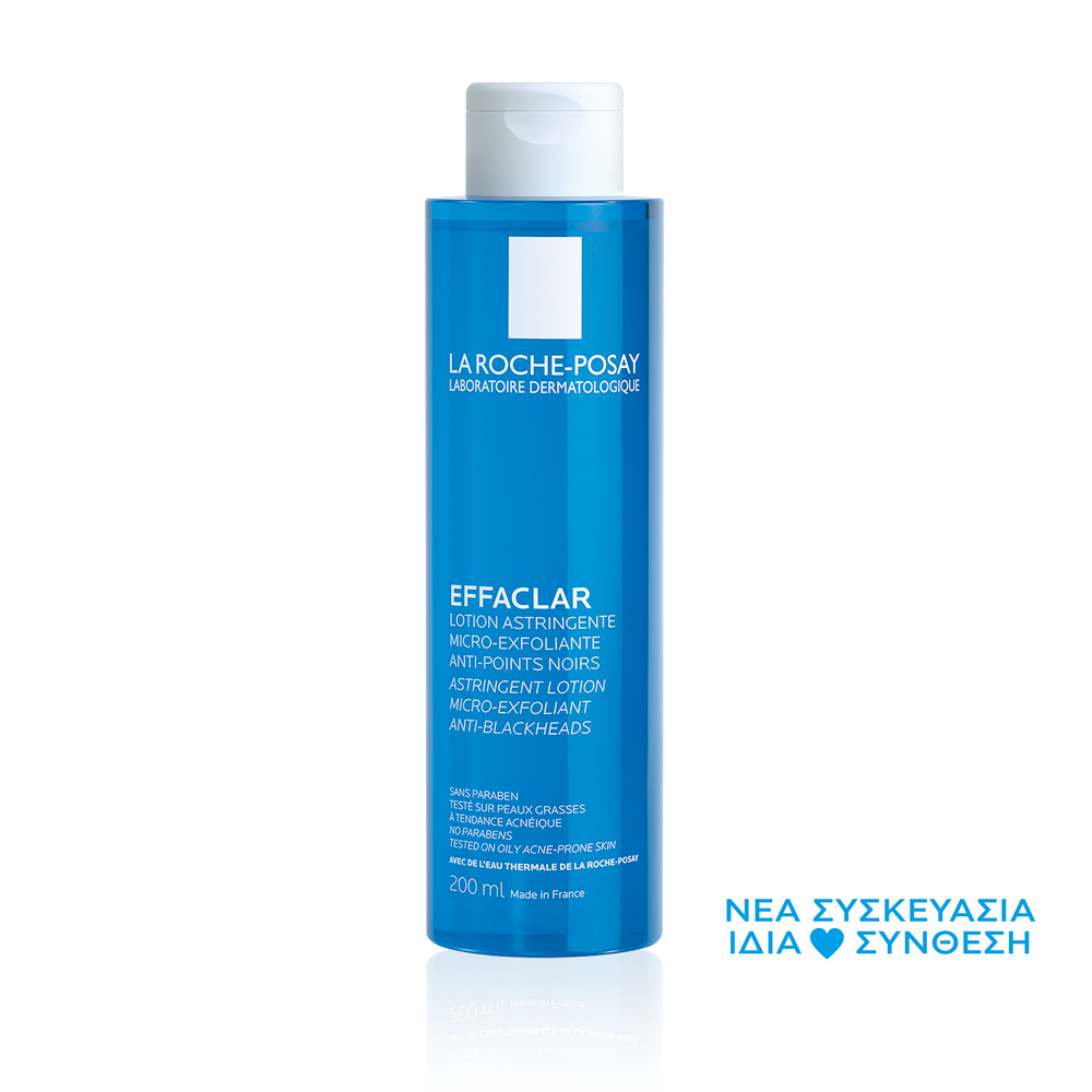 La Roche Posay Effaclar Απολεπιστικό & Καθαριστικό Προσώπου σε Lotion για Λιπαρές Επιδερμίδες Στυπτική Μικρο-Απολέπιση 200ml