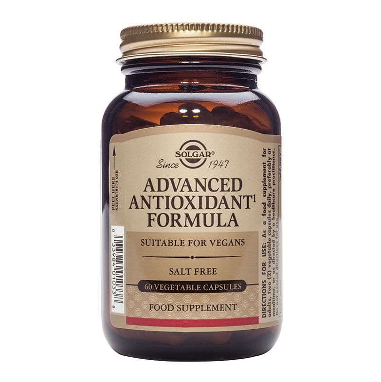 Solgar Advanced Antioxidant Formula 60veg caps