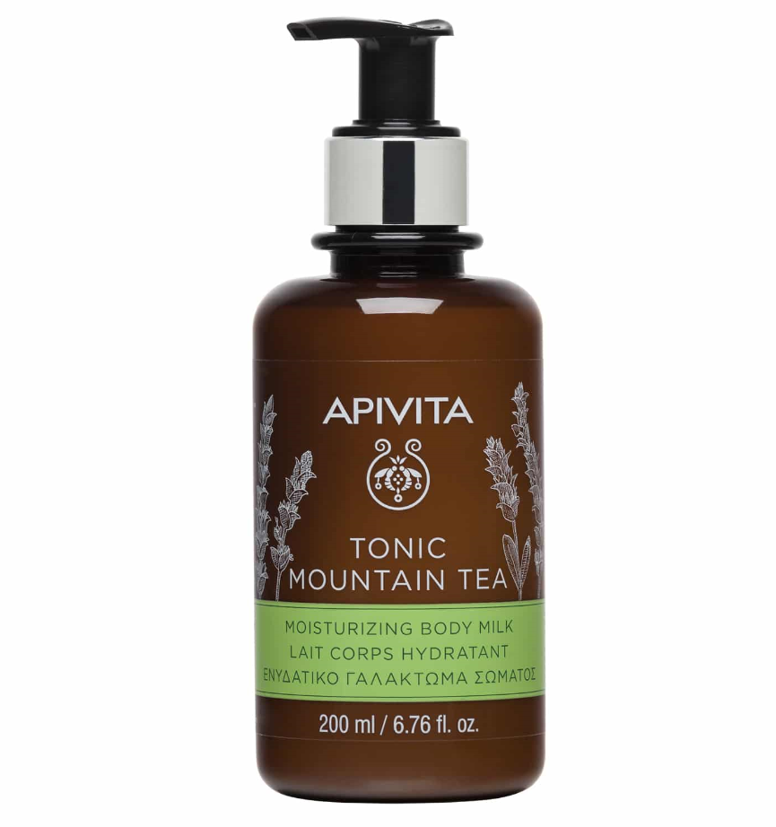 Apivita Tonic Mountain Tea Ενυδατική Lotion Σώματος με Άρωμα Πράσινο Τσάι 200ml