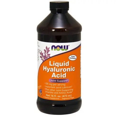 NOW LIQUID HYALOURONIC ACID 100 MG - 16 FL.OZ