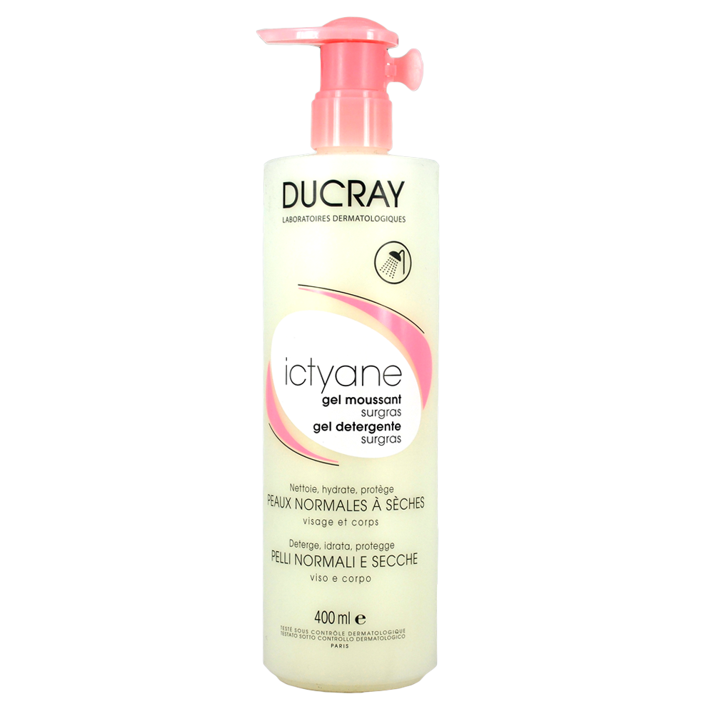 Ducray Ictyane Cleansing Gel 400ml