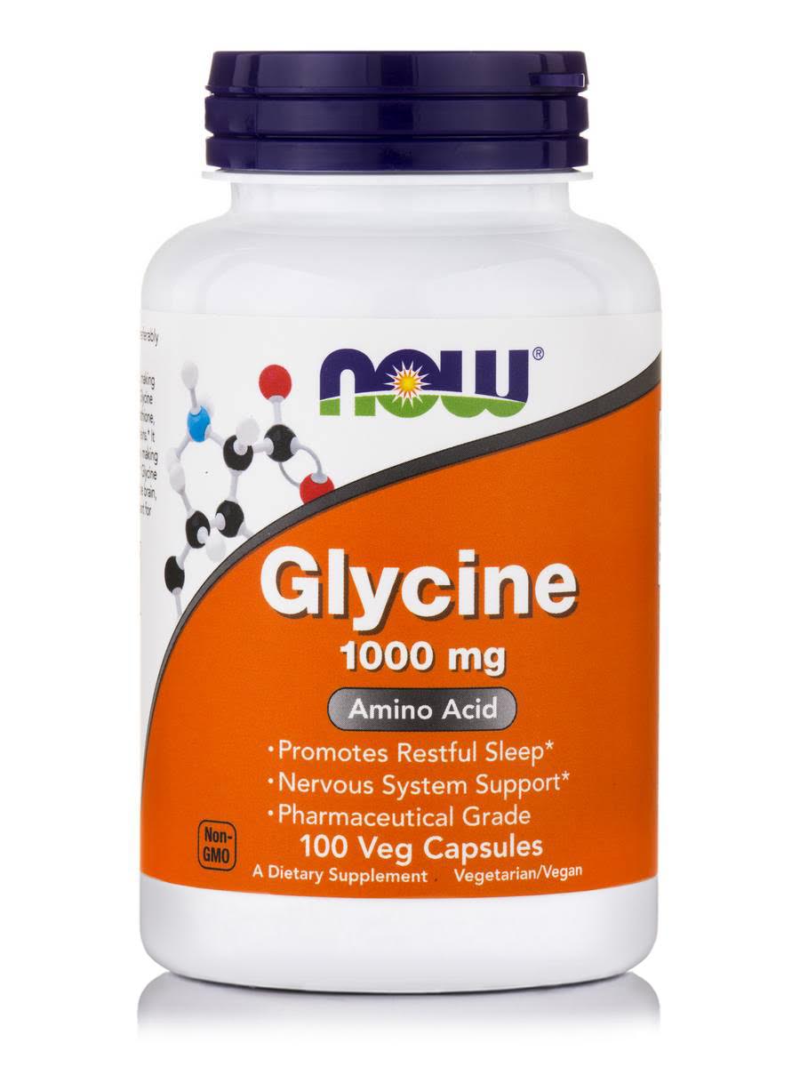 NOW GLYCINE 1000 MG - 100 CAPS  