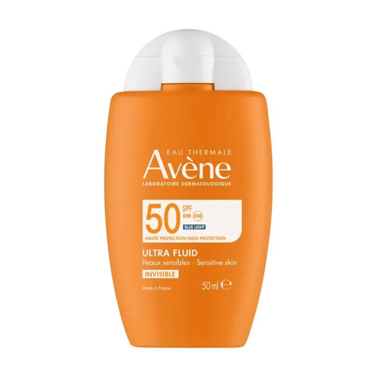 Avene Ultra Fluid Invisible Αόρατο Αντηλιακό για Ευαίσθητο Δέρμα SPF50 50ml