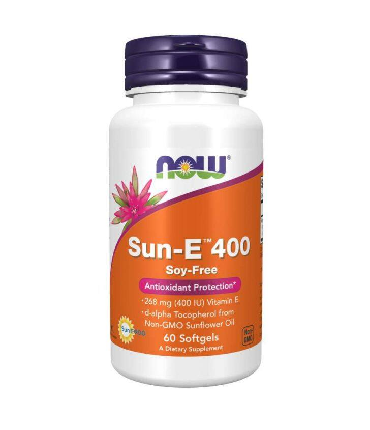 NOW E 400 SUN - 60 SOFTGELS