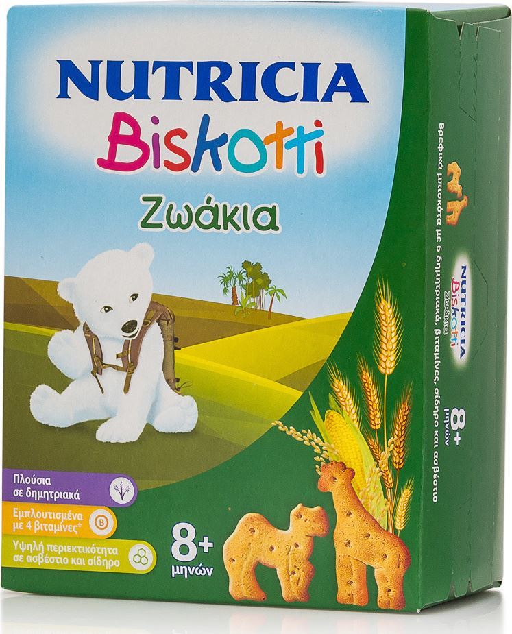 Nutricia Biskotti 180gr για 8+ μηνών