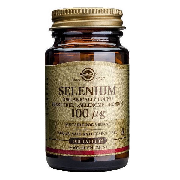 Solgar Selenium 100μg 100tabs