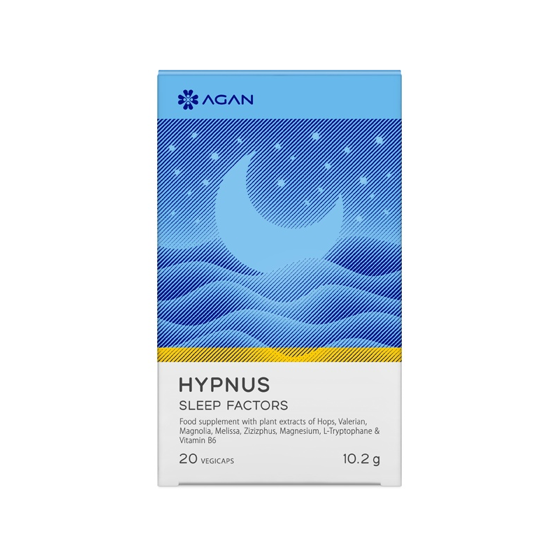 AGAN HYPNUS SLEEP FACTORS 20 VEGICAPS