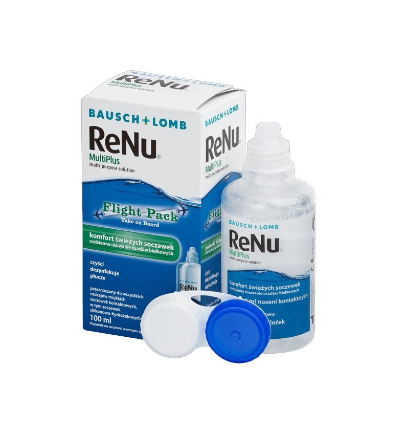 BAUSCH & LOMB RENU MULTIPLUS FLIGHT PACK 100ML