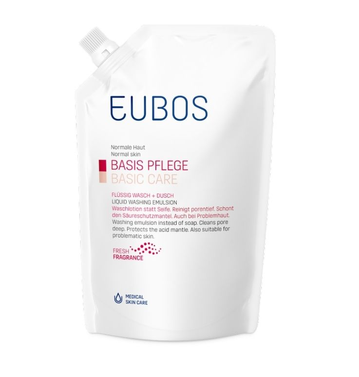 Eubos Red Liquid Washing Emulsion Refill 400ml