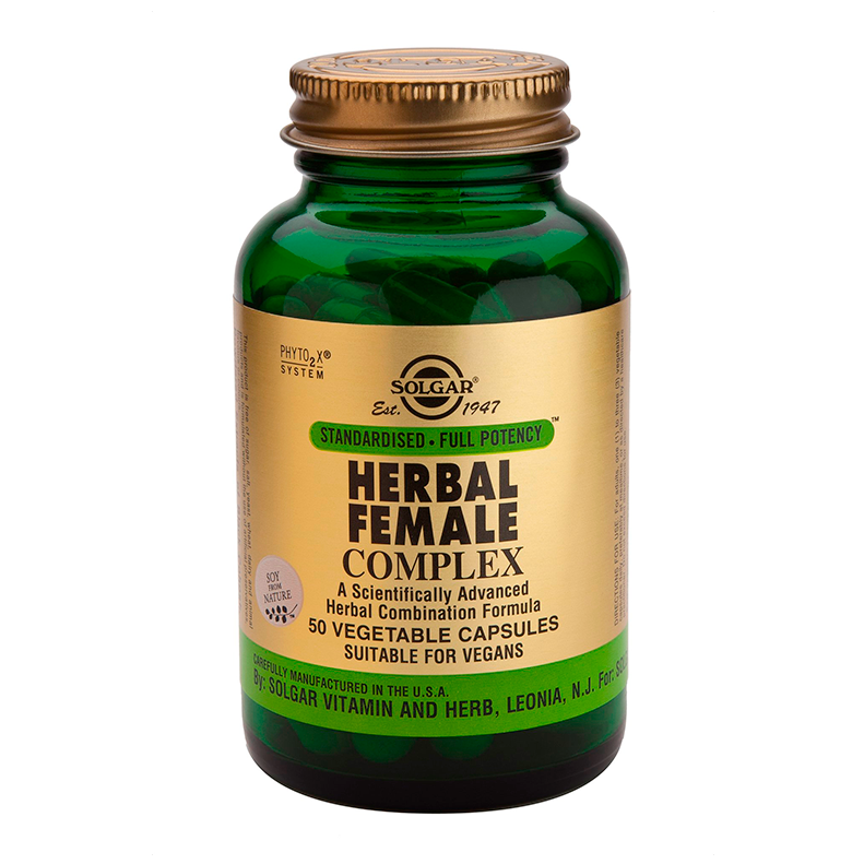 Solgar SFP Herbal Female Complex Βότανα για τη Γυναίκα 50veg caps