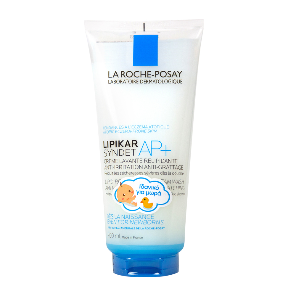 La Roche Posay Lipikar Syndet AP+ Cream Κατάλληλο για Ατοπική Επιδερμίδα 200ml