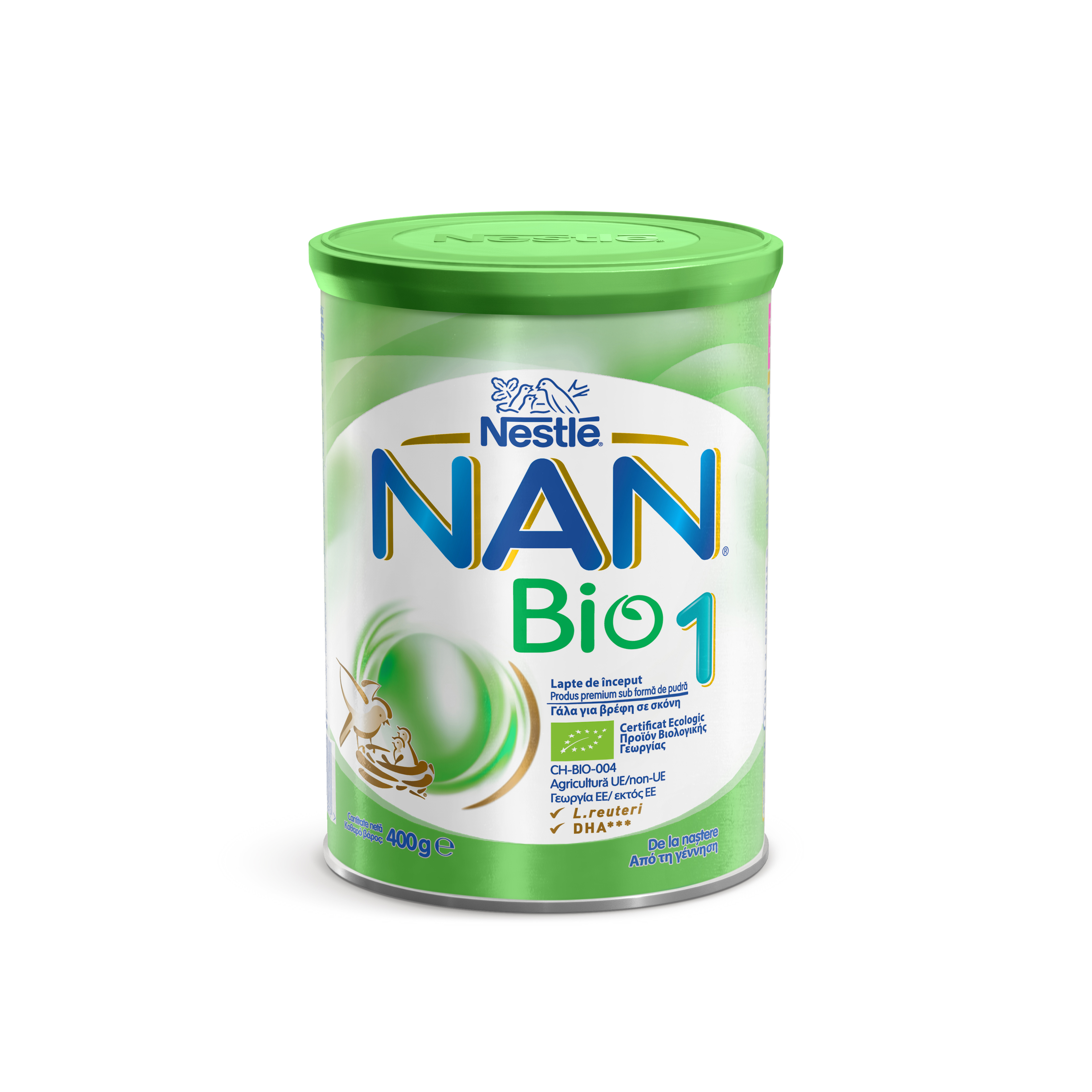 Nestle Γάλα σε Σκόνη Nan Bio 1 0m+ 400gr