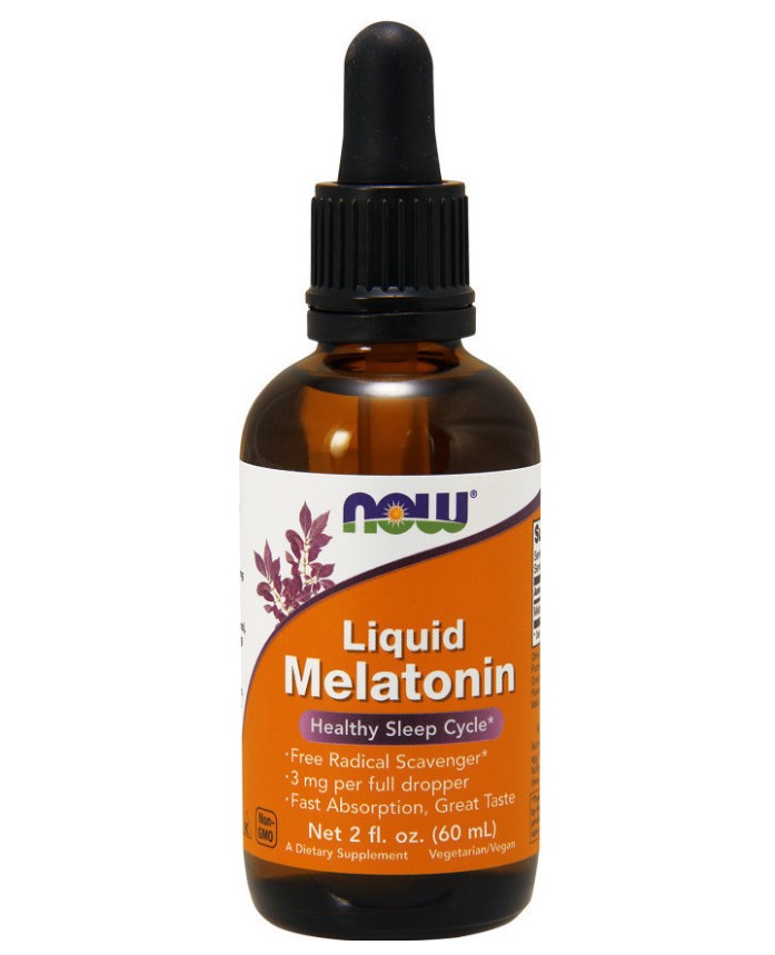 Now Foods Melatonin 3 mg Liquid Συμπλήρωμα για τον Ύπνο 59ml