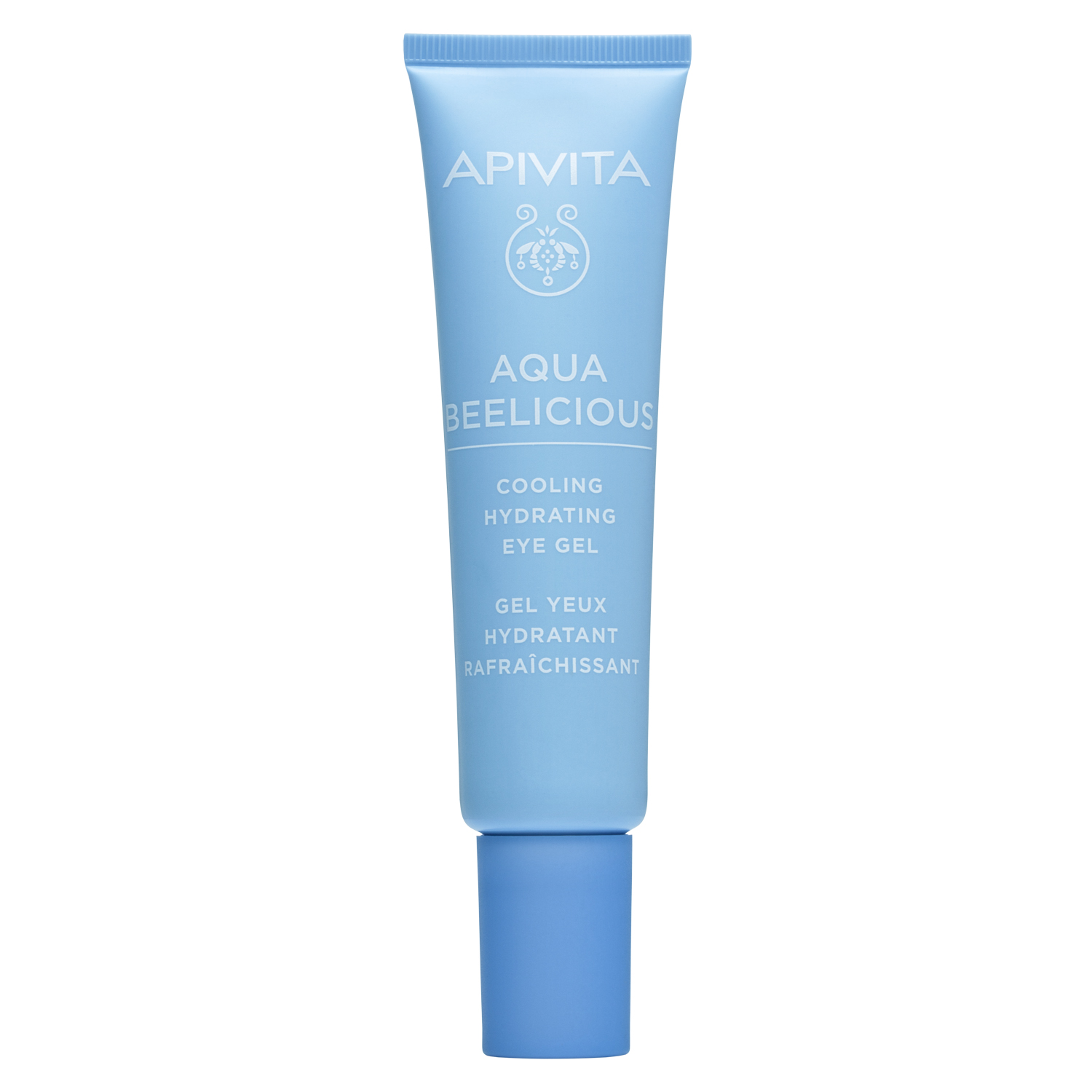 Apivita Aqua Beelicious Ενυδατικό Gel Ματιών κατά των Μαύρων Κύκλων με Υαλουρονικό Οξύ & Aloe Vera 15ml