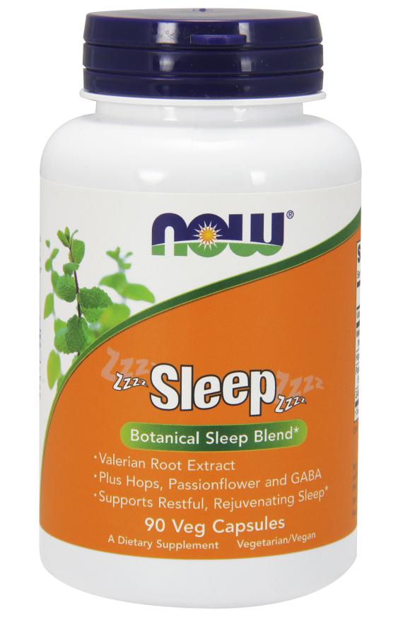 NOW SLEEP FORMULA, W/ VALERIAN 0,8% - 90 VCAPS